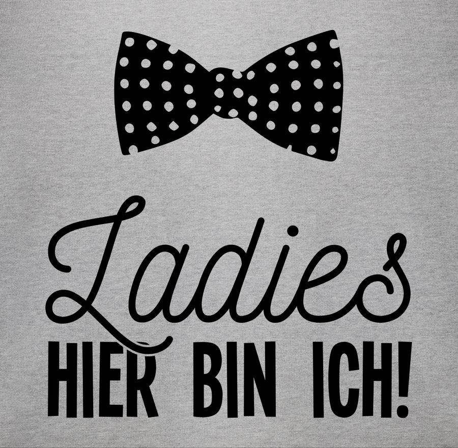 Shirtracer Ladies Hier Bin Ich Fliege: Tshirt Rucksack Shirtracer