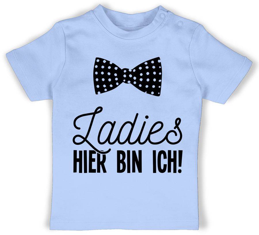 Shirtracer Ladies hier bin ich Fliege: Tshirt Rucksack Shirtracer
