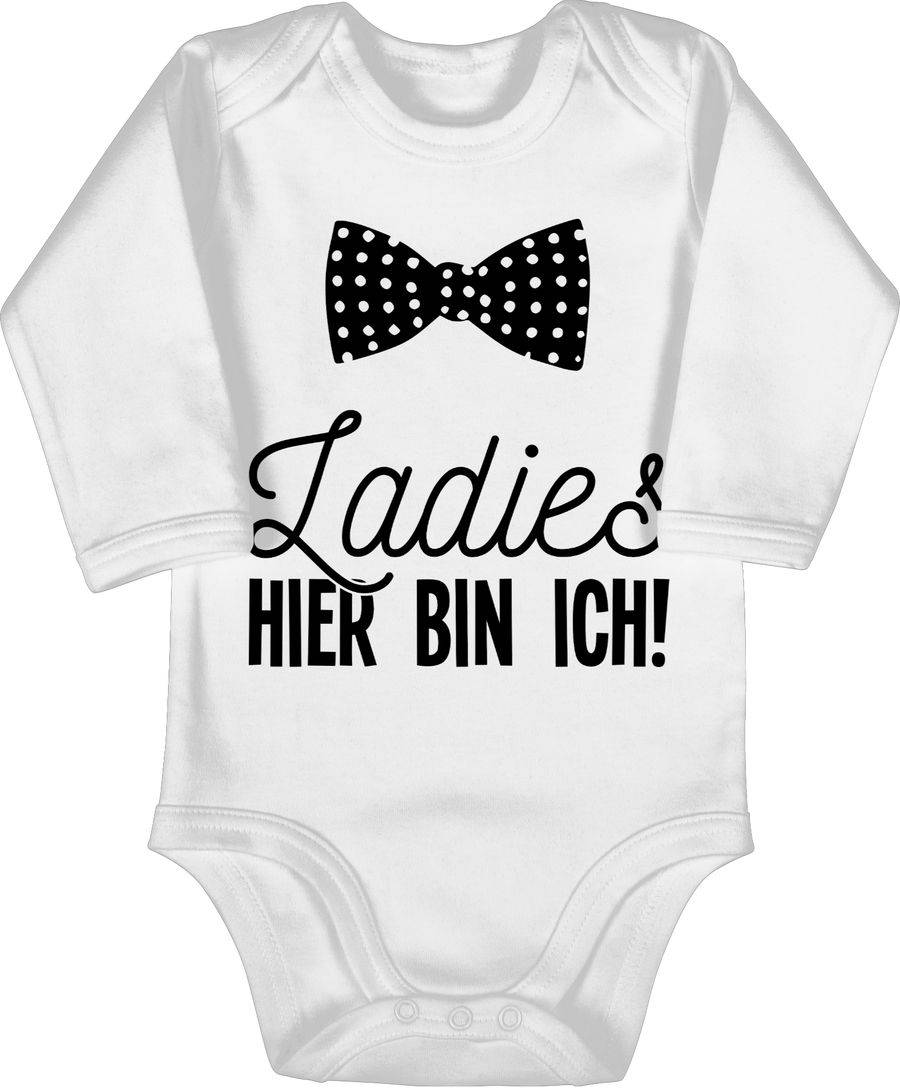 Shirtracer Ladies hier bin ich Fliege: Tshirt Rucksack Shirtracer