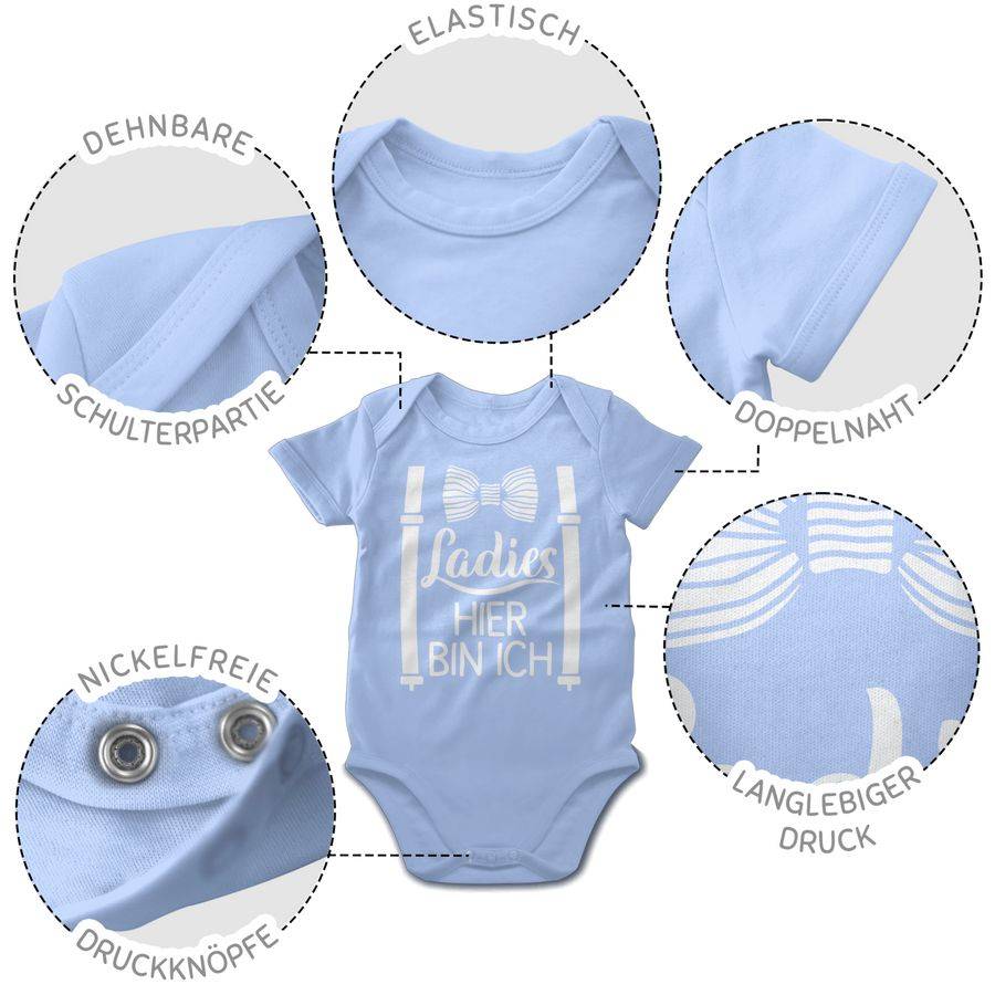 Shirtracer Ladies Hier Bin Ich Shirts & Mehr Shirtracer