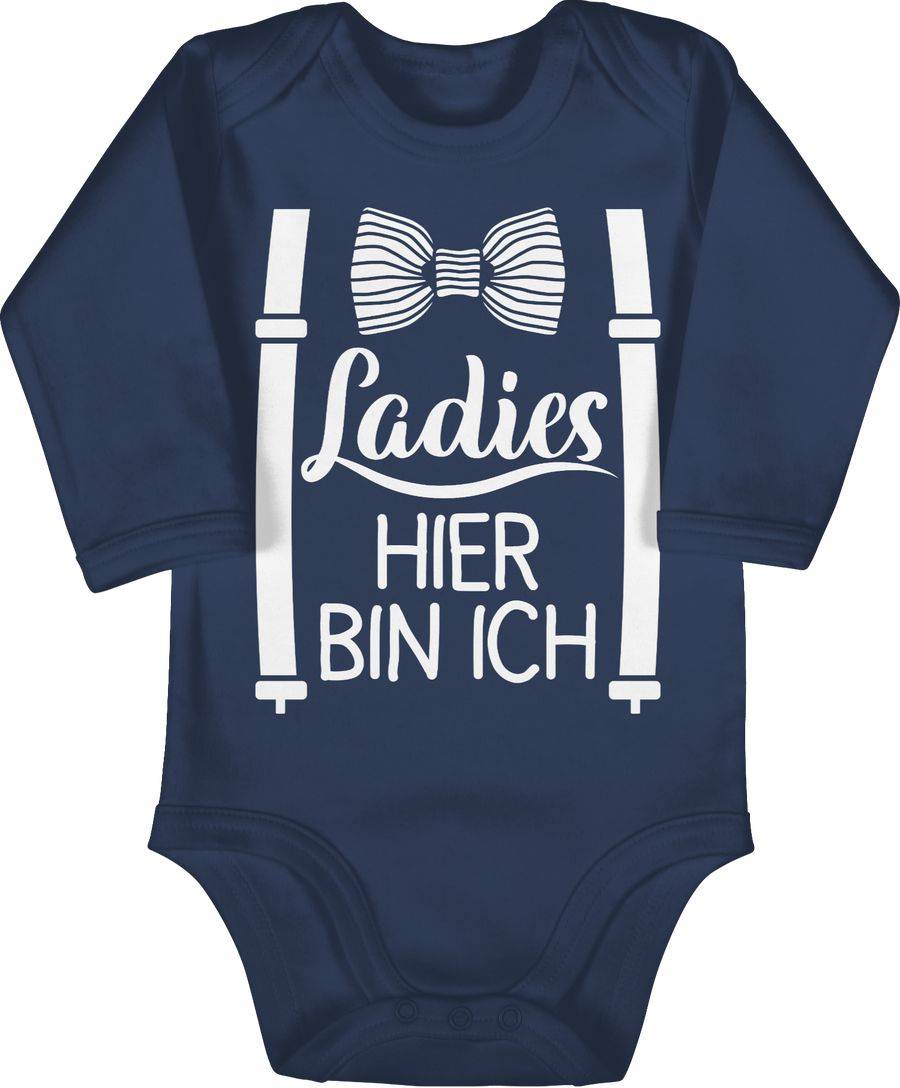 Shirtracer Ladies hier bin ich Shirts & Mehr Shirtracer