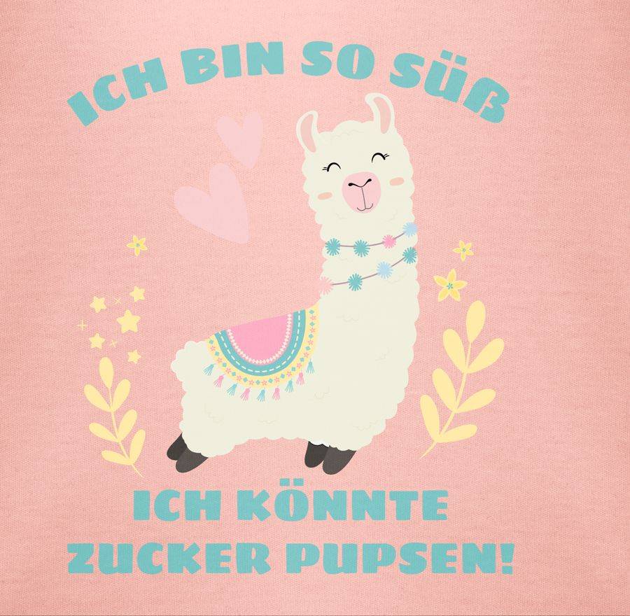 Shirtracer Lama Ich Bin So Süß Ich Könnte Zucker Pupsen Shirts & Mehr Shirtracer