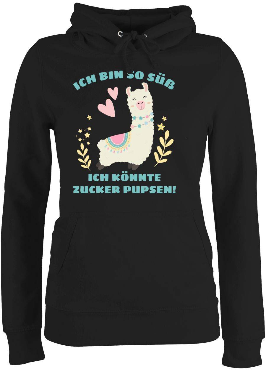 Shirtracer Lama Ich bin so süß ich könnte Zucker Pupsen Shirts & Mehr Shirtracer