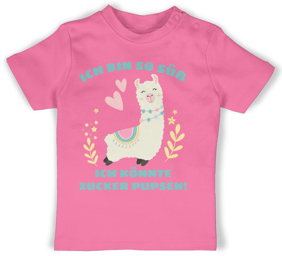 Shirtracer Lama Ich bin so süß ich könnte Zucker Pupsen Shirts & Mehr Shirtracer