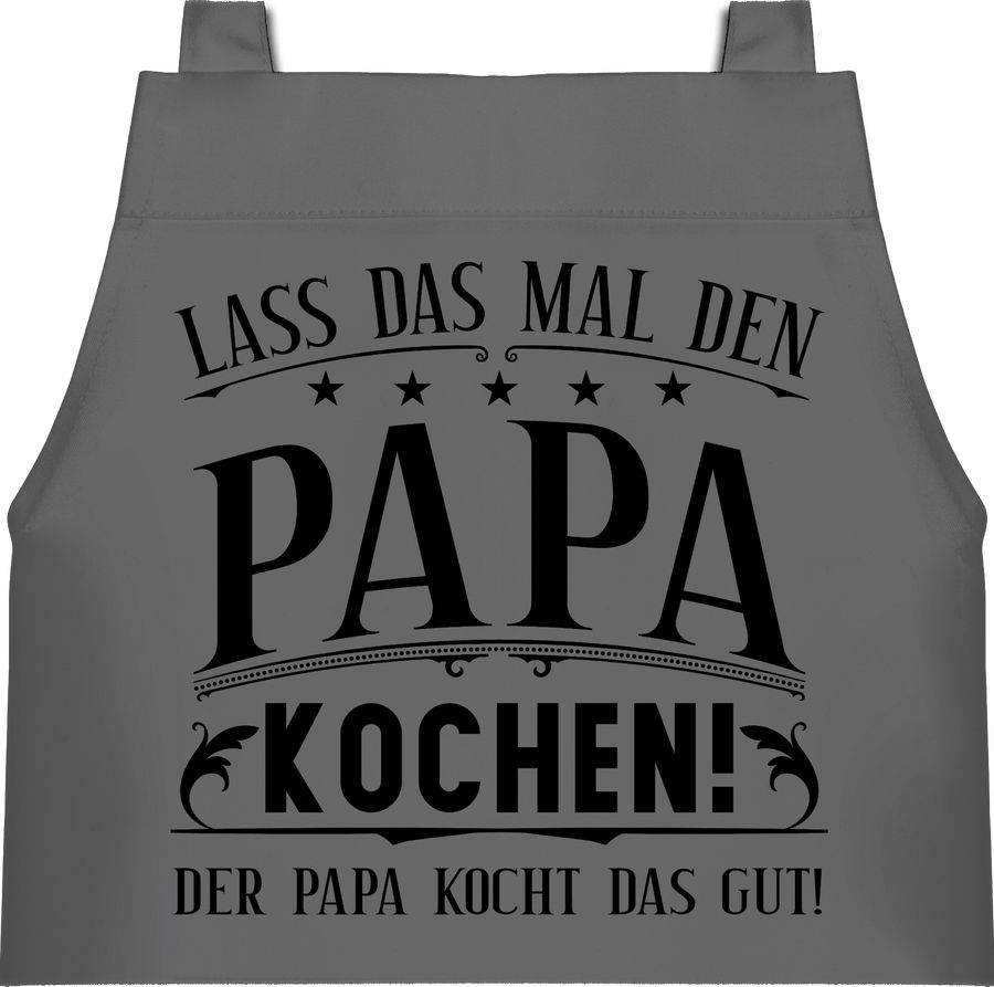 Shirtracer Lass Das Mal Den Papa Kochen Schwarz: T-Shirt Gym Bag Shirtracer