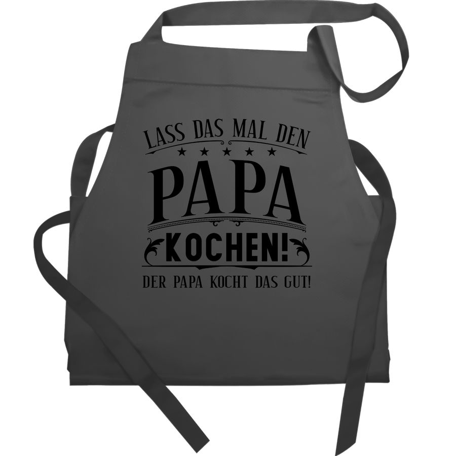 Shirtracer Lass das mal den Papa kochen schwarz: T-Shirt Gym Bag Shirtracer
