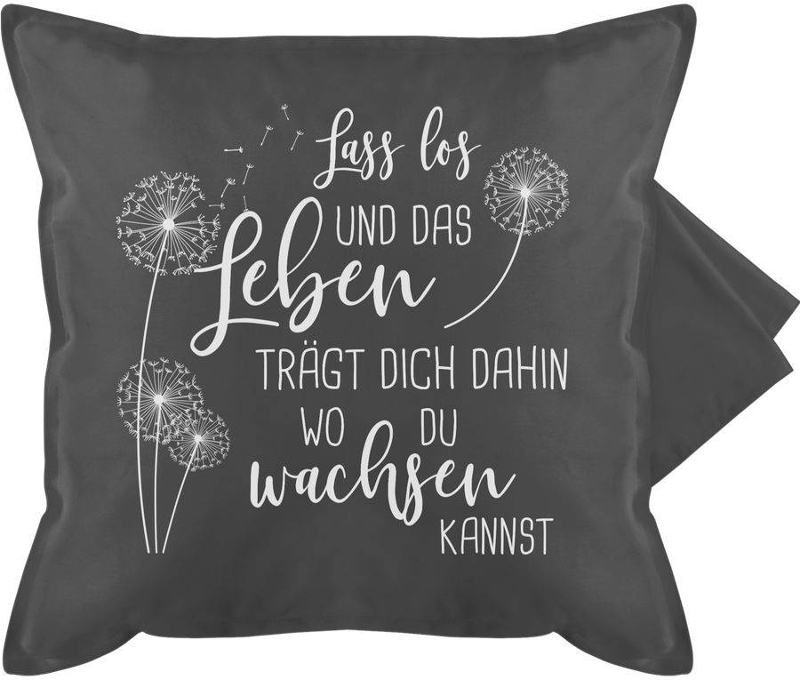 Shirtracer Lass los Pusteblumen - Weiß: T-Shirt Gym Bag Shirtracer
