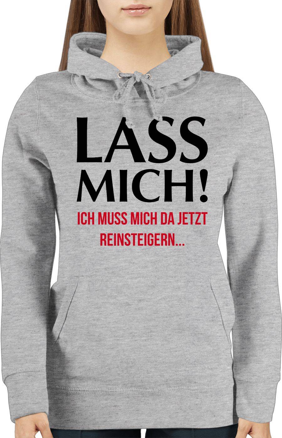 Shirtracer Lass Mich! Ich Muss Mich Da Jetzt Reinsteigern: T-Shirt Rucksack Shirtracer