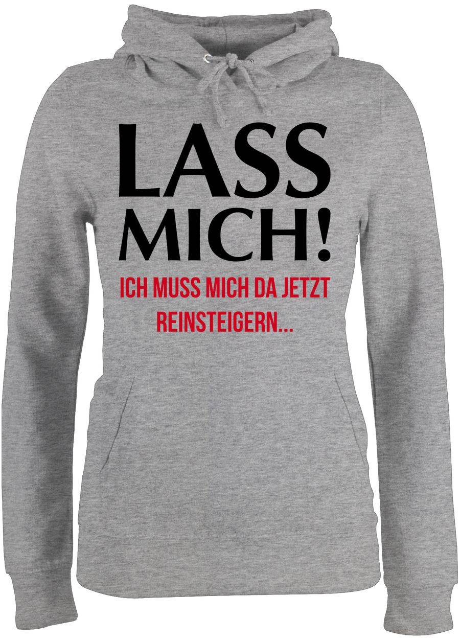 Shirtracer Lass mich! Ich muss mich da jetzt reinsteigern: T-Shirt Rucksack Shirtracer