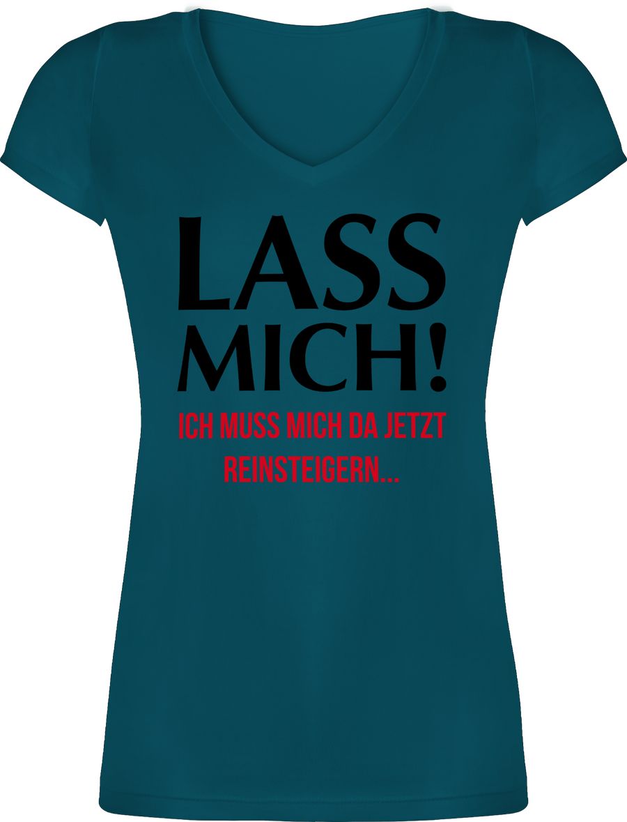 Shirtracer Lass mich! Ich muss mich da jetzt reinsteigern: T-Shirt Rucksack Shirtracer