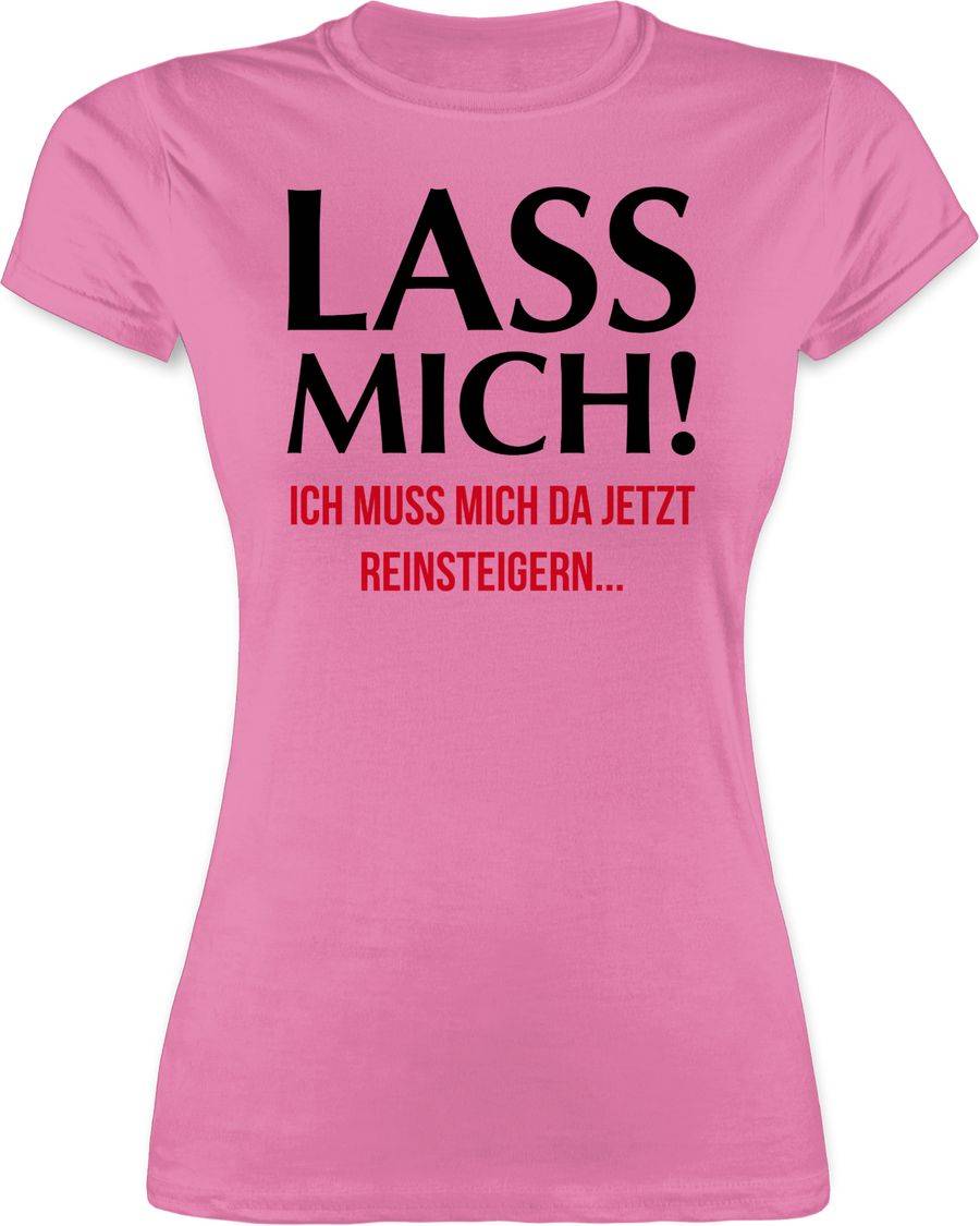 Shirtracer Lass mich! Ich muss mich da jetzt reinsteigern: T-Shirt Rucksack Shirtracer