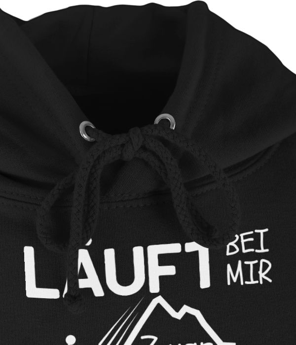 Shirtracer Läuft Bei Mir - Weiß: Tshirt Rucksack Shirtracer