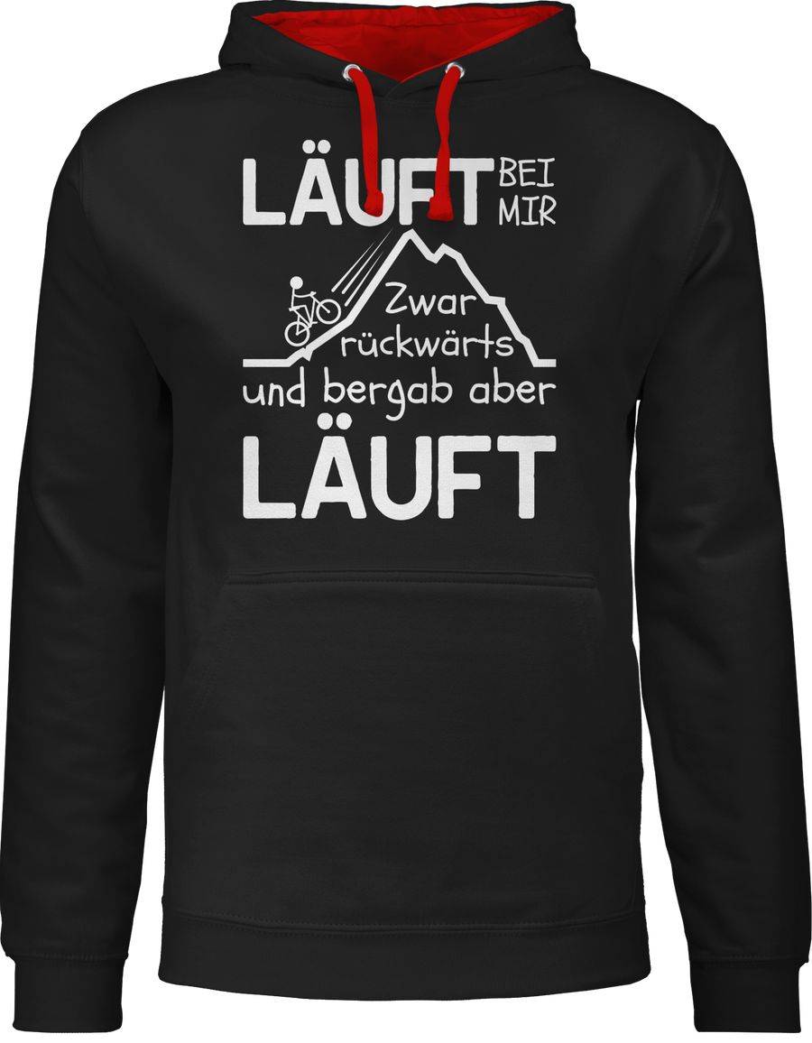 Shirtracer Läuft bei mir - weiß: Tshirt Rucksack Shirtracer