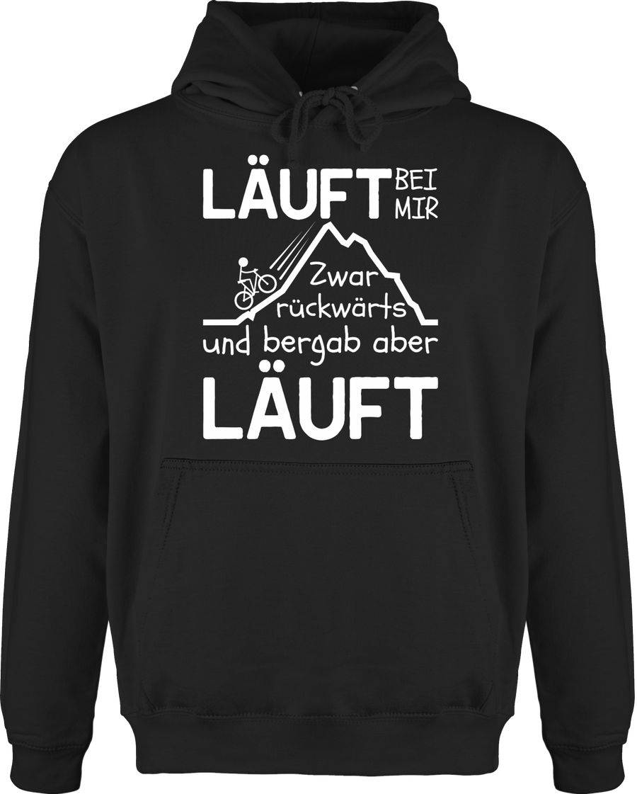 Shirtracer Läuft bei mir - weiß: Tshirt Rucksack Shirtracer