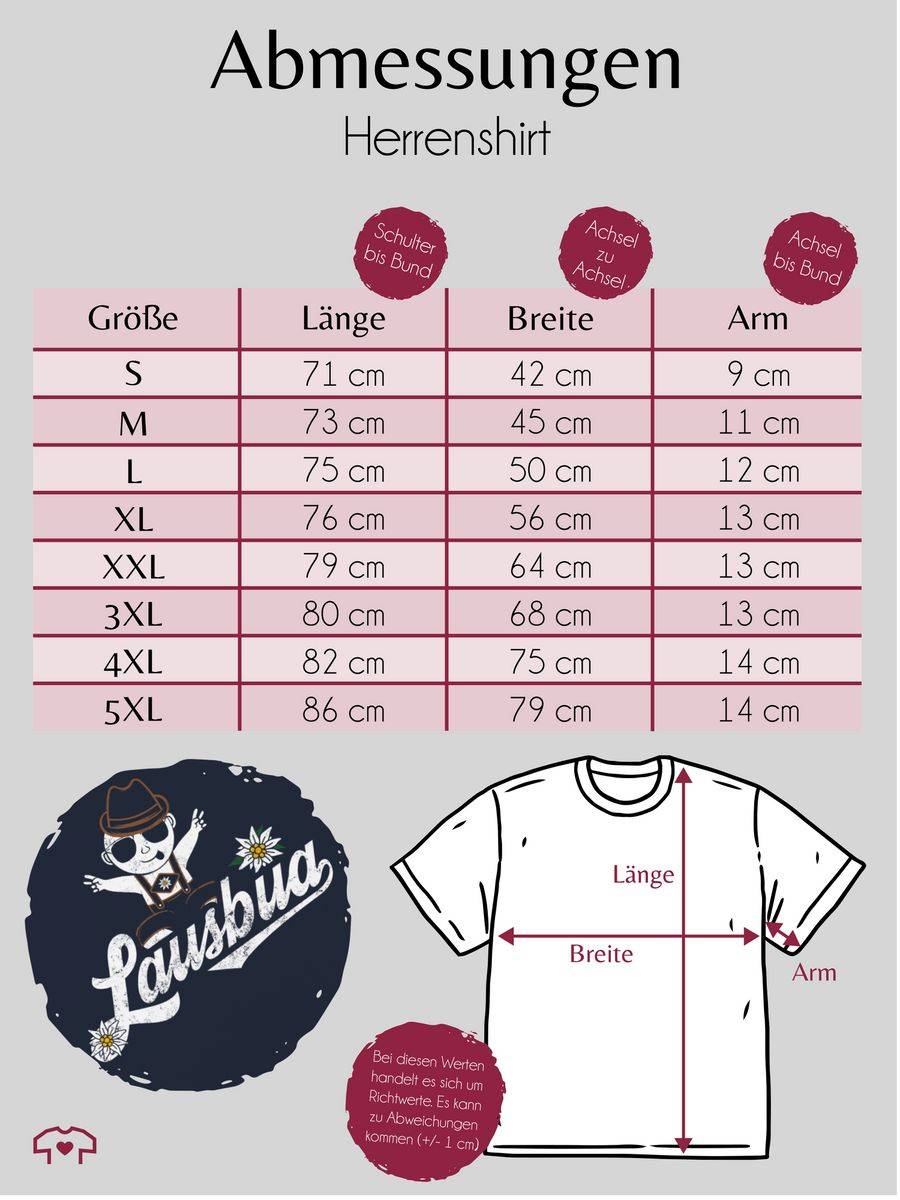 Shirtracer Lausbua Baby Vintage: T-Shirt Turnbeutel Shirtracer