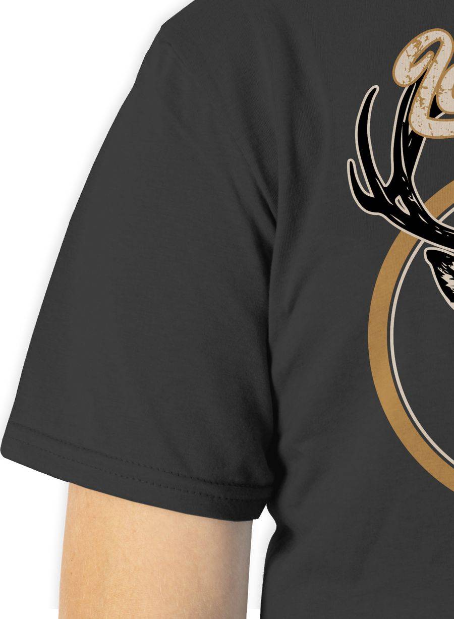 Shirtracer Lausbua Hirsch Hirschgeweih Lausbub Shirts & Mehr Shirtracer