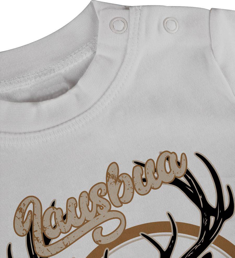 Shirtracer Lausbua Hirsch Hirschgeweih Lausbub Shirts & Mehr Shirtracer