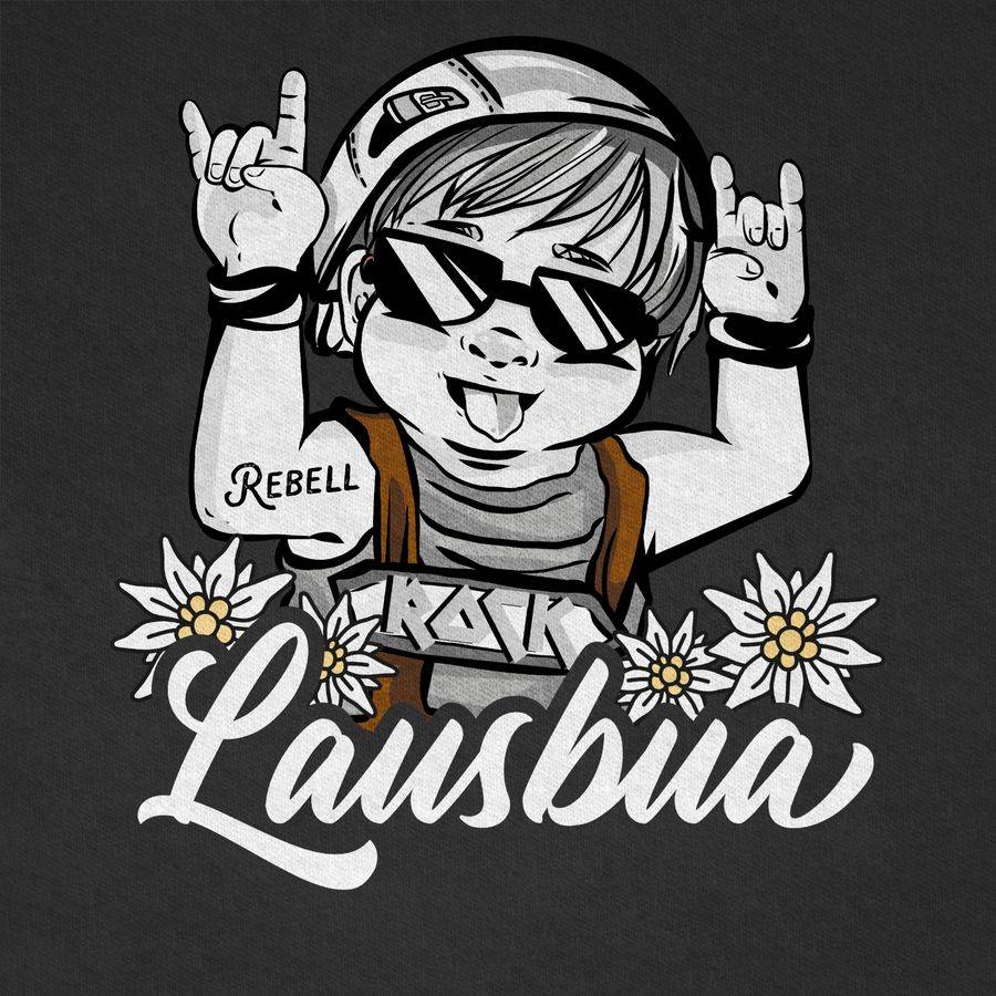 Shirtracer Lausbua - Weiß: T-Shirt Gym Bag Shirtracer