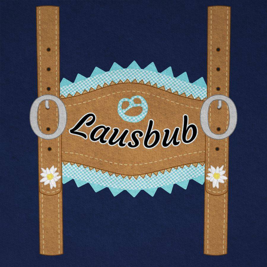 Shirtracer Lausbub Lederhose: T-Shirt Rucksack Shirtracer