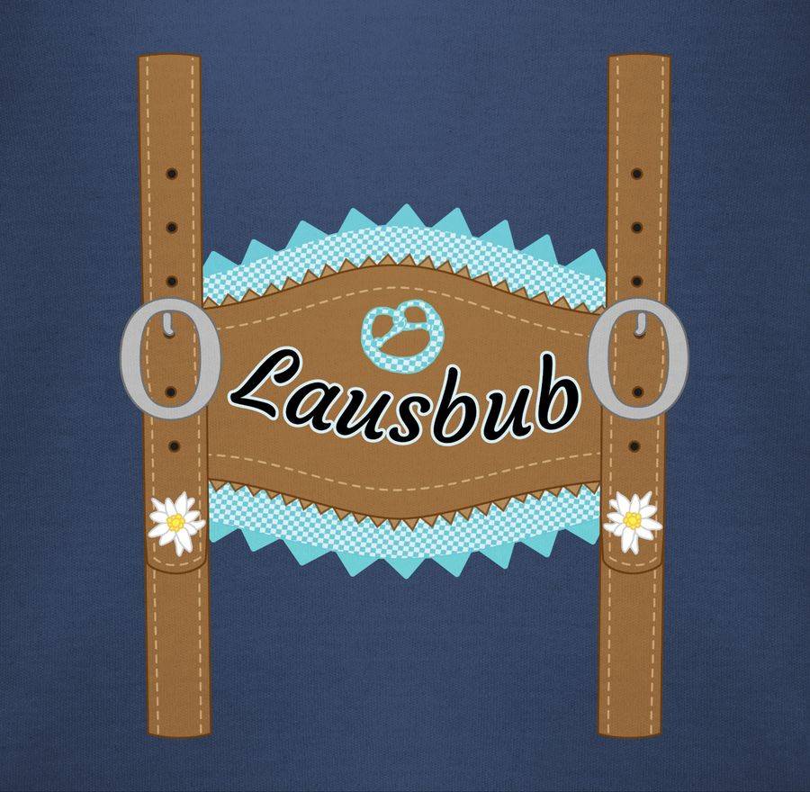 Shirtracer Lausbub Lederhose: T-Shirt Rucksack Shirtracer