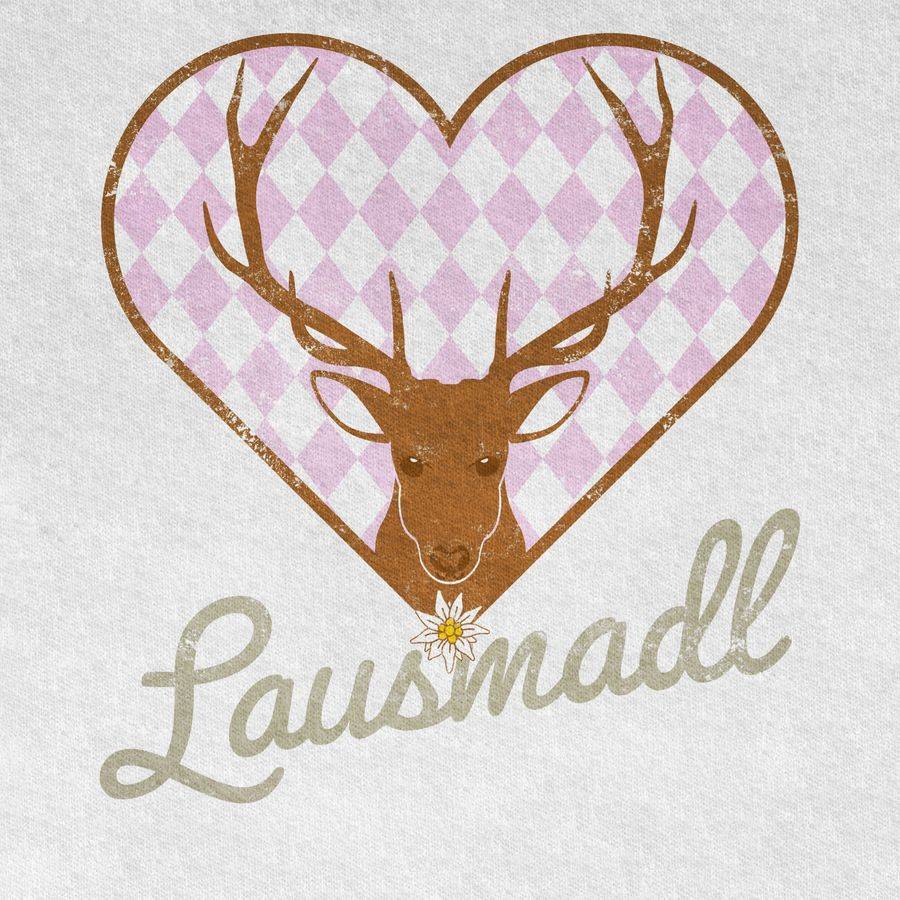 Shirtracer Lausmadl Hirsch Vintage Shirts & Mehr Shirtracer