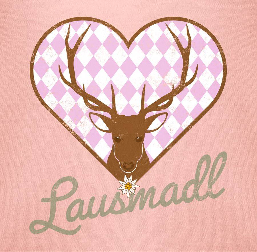 Shirtracer Lausmadl Hirsch Vintage Shirts & Mehr Shirtracer