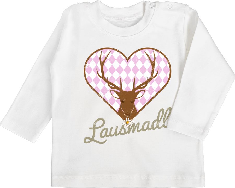 Shirtracer Lausmadl Hirsch Vintage Shirts & Mehr Shirtracer