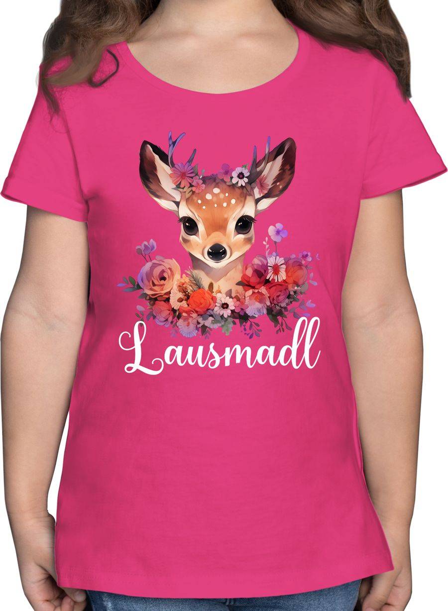 Shirtracer Lausmadl Lausmadel Lausdrindl Lausmädchen: T-Shirt Turnbeutel Shirtracer
