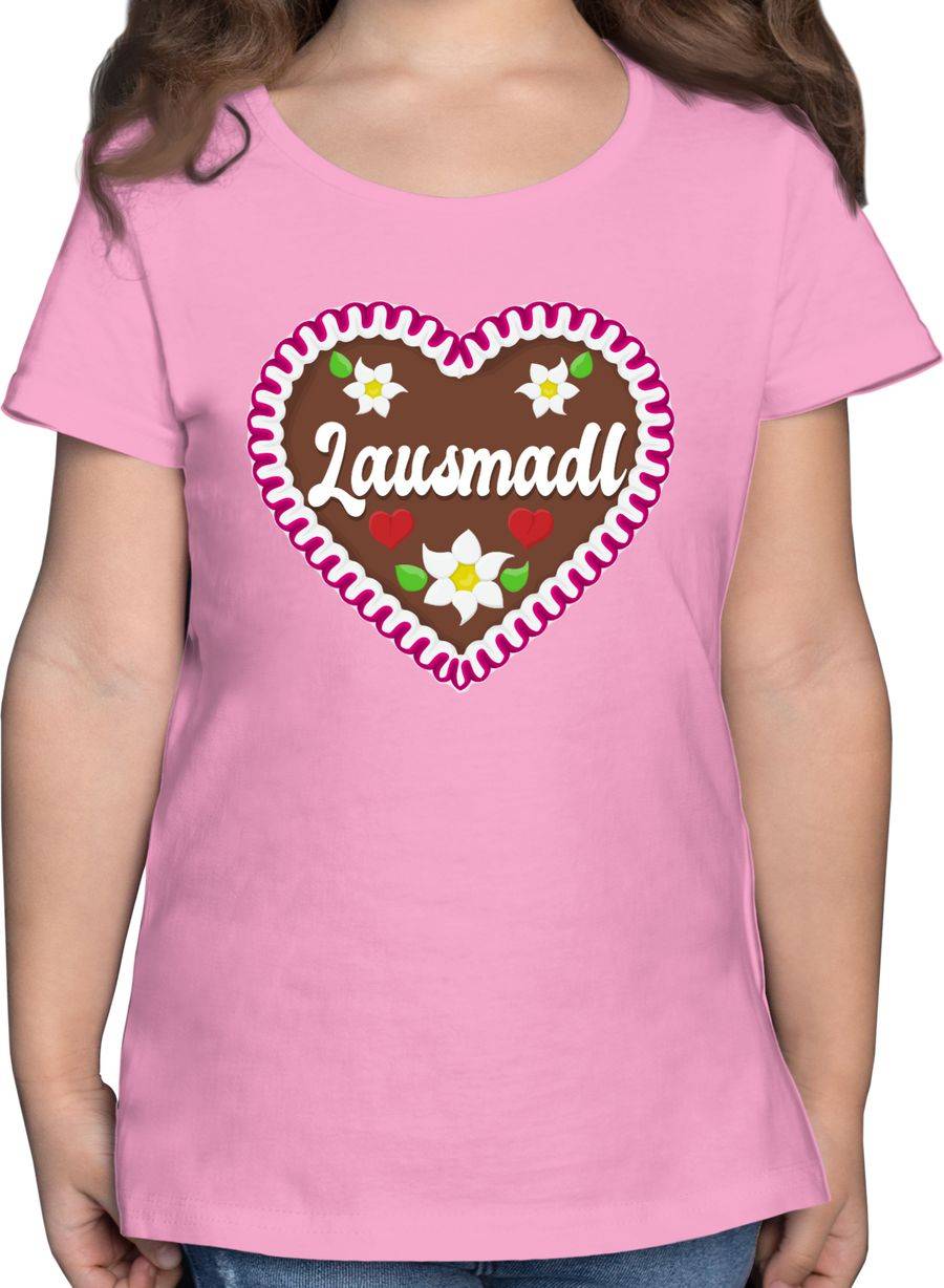 Shirtracer Lausmadl Lebkuchenherz: Tshirt Turnbeutel Shirtracer