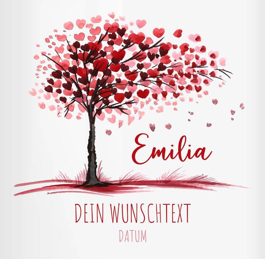 Shirtracer Lebensbaum - Geburt Geschenk Taufe Taufgeschenk Kommunion Geburtsdatum Konfirmat Shirtracer