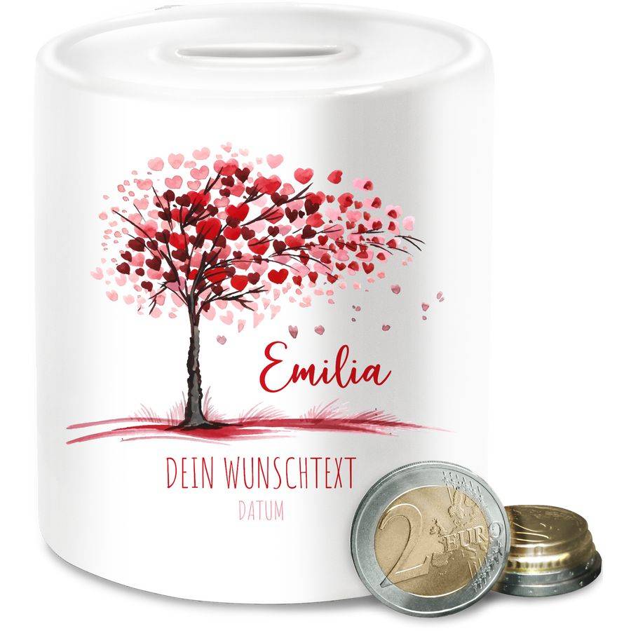 Shirtracer Lebensbaum - Geburt Geschenk Taufe Taufgeschenk Kommunion Geburtsdatum Konfirmat Shirtracer