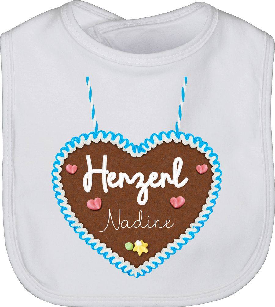 Shirtracer Lebkuchen Herzerl - Print hellblau Shirts & Mehr Shirtracer