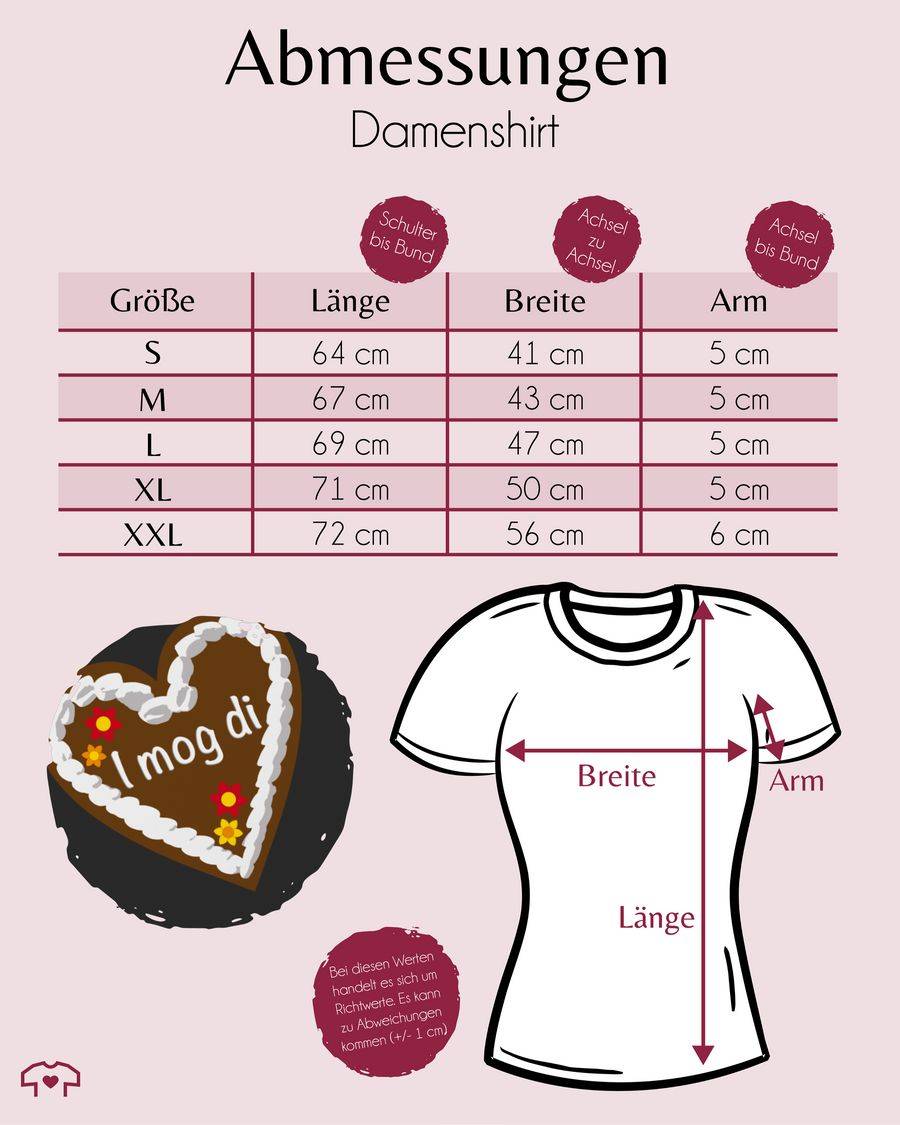 Shirtracer Lebkuchenherz I Mog Di: T-Shirt Gym Bag Shirtracer
