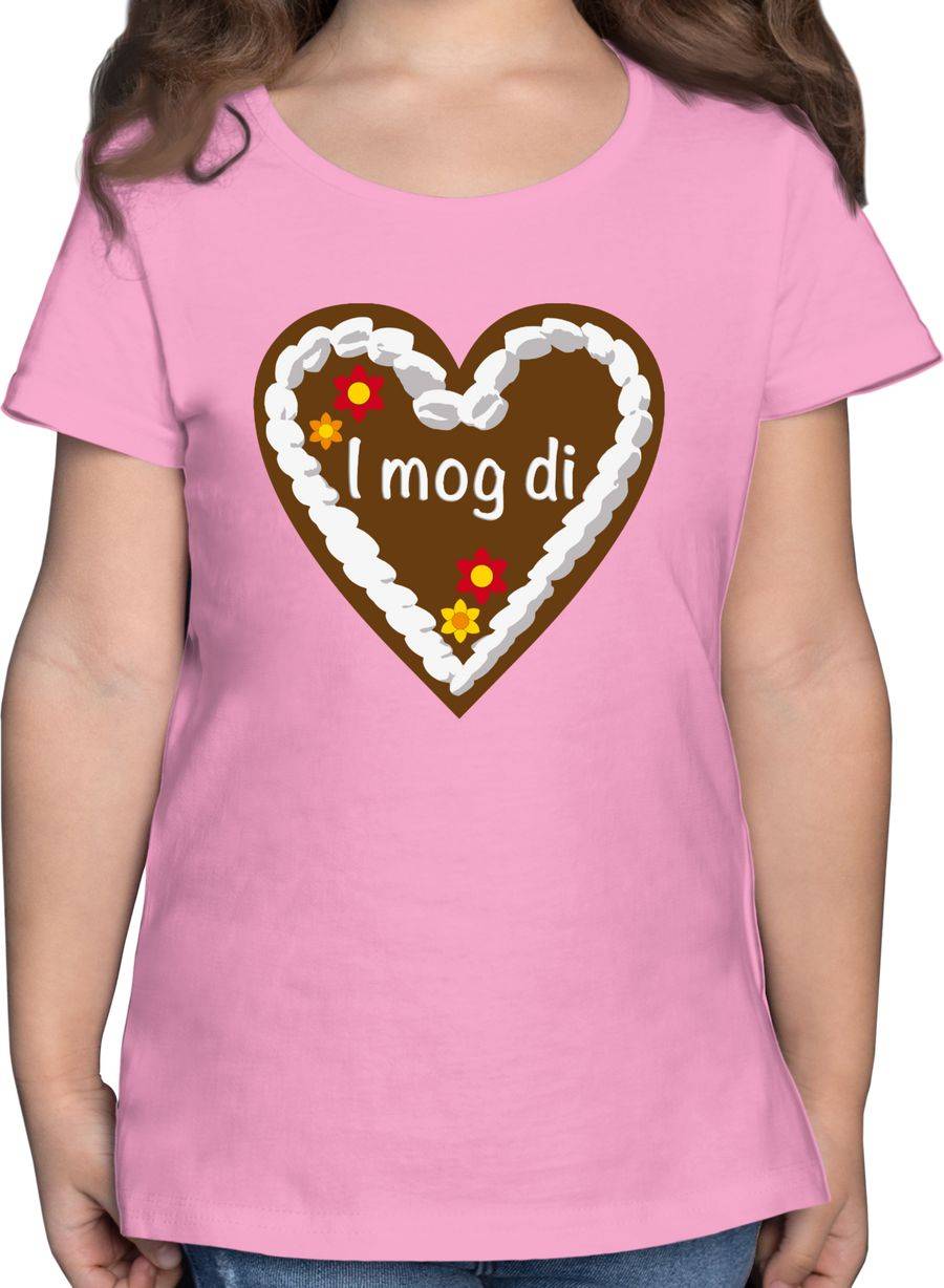 Shirtracer Lebkuchenherz I mog di: T-Shirt Gym Bag Shirtracer