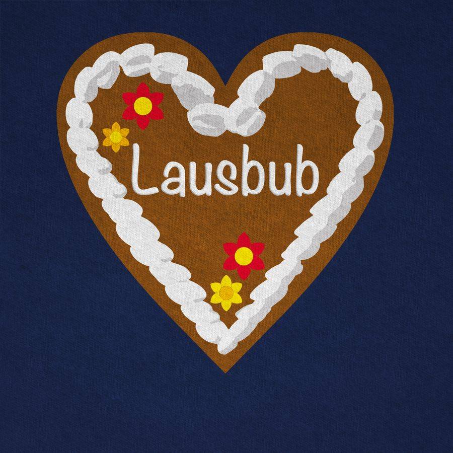 Shirtracer Lebkuchenherz Lausbub: T-Shirt Turnbeutel Shirtracer