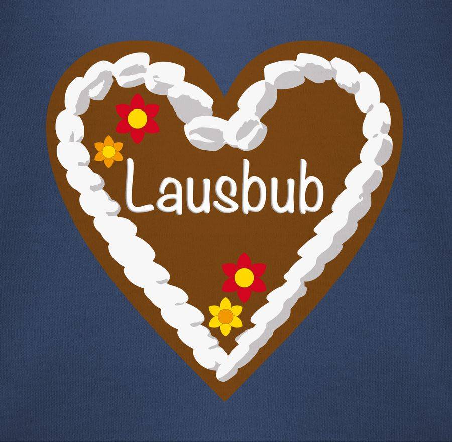 Shirtracer Lebkuchenherz Lausbub: T-Shirt Turnbeutel Shirtracer