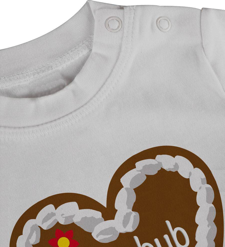 Shirtracer Lebkuchenherz Lausbub: T-Shirt Turnbeutel Shirtracer