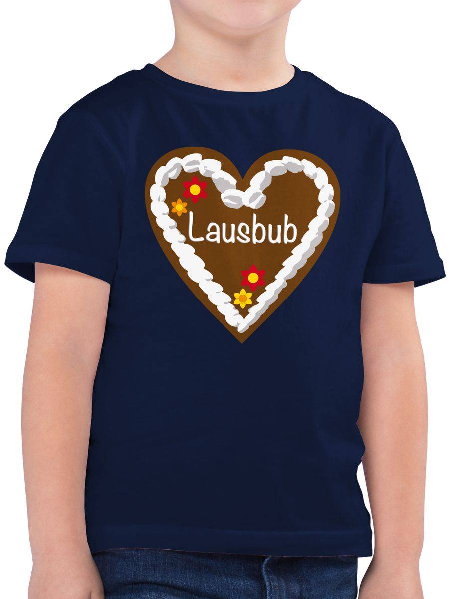 Shirtracer Lebkuchenherz Lausbub: T-Shirt Turnbeutel Shirtracer