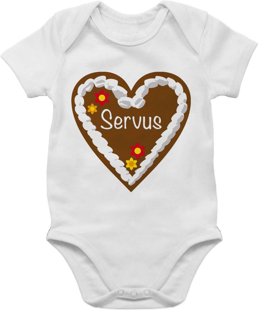 Shirtracer Lebkuchenherz Servus: T-Shirt Rucksack Shirtracer