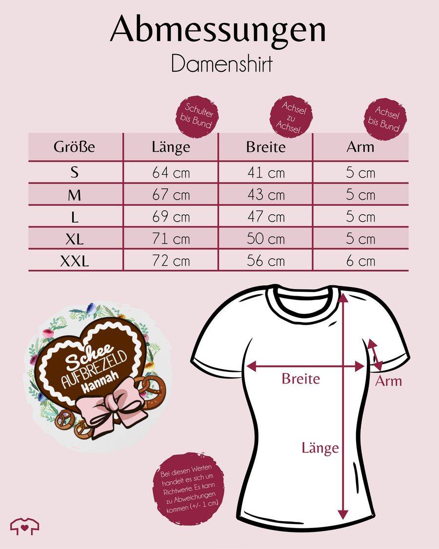 Shirtracer Lebkuchenherz Und Schriftzug - Schee Aufbrezeld - Brezen Und Schleife Shirts & Shirtracer