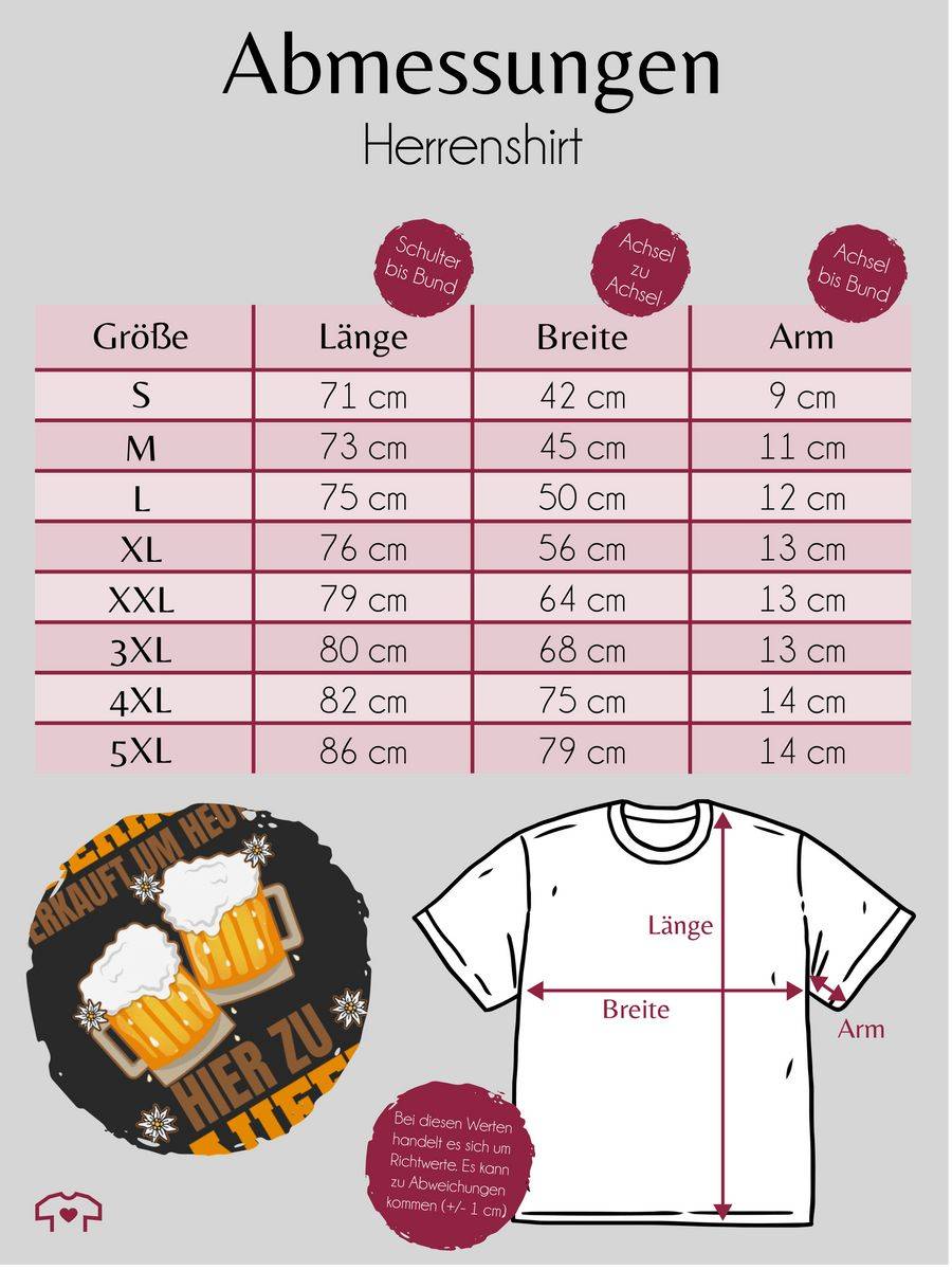 Shirtracer Lederhosn Verkauft Um Heute Hier Zu Saufen - Bierkrug: Tshirt Rucksack Shirtracer