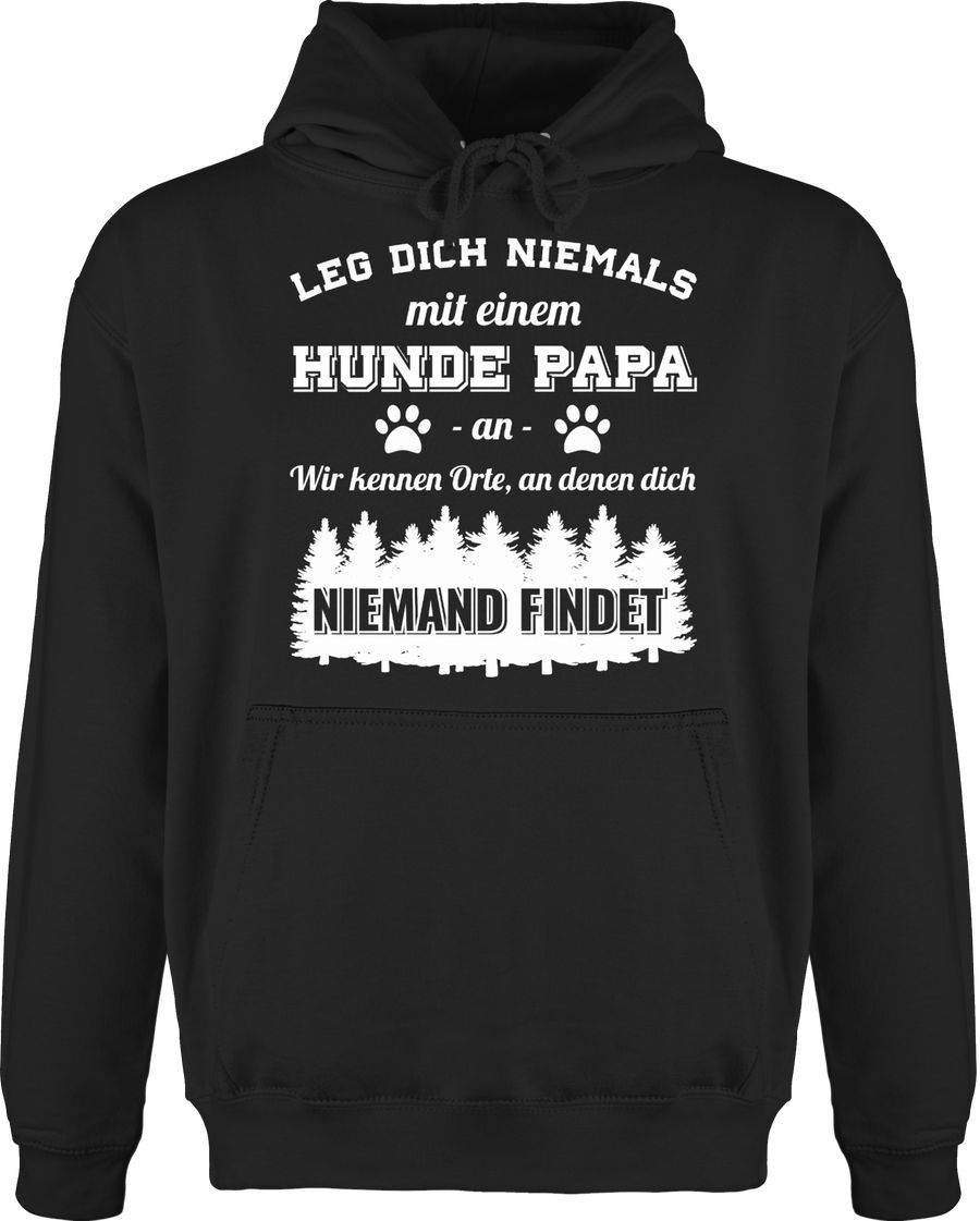 Shirtracer Leg dich niemals mit einem Hunde Papa an: Tshirt Gym Bag Shirtracer