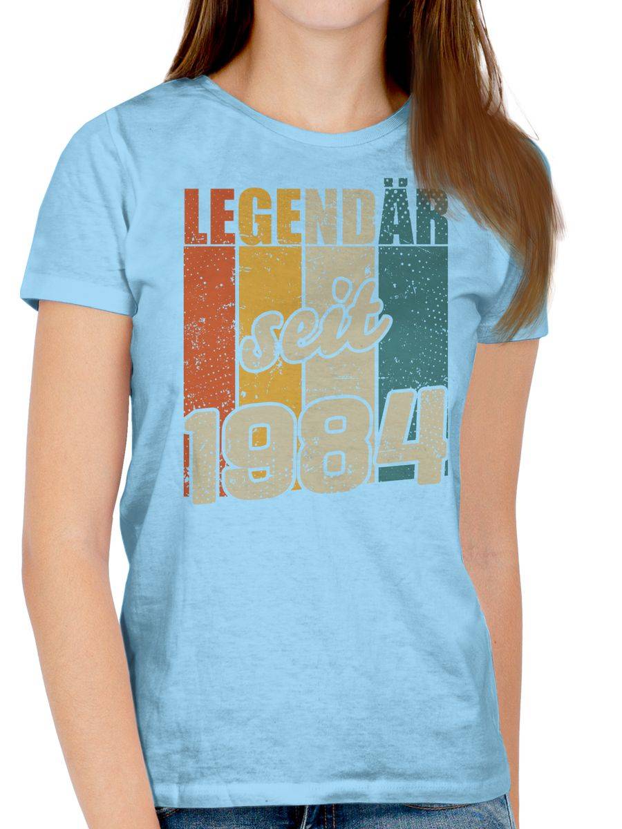 Shirtracer Legendär Seit 1984 - Vintage Farben: T-Shirt Rucksack Shirtracer