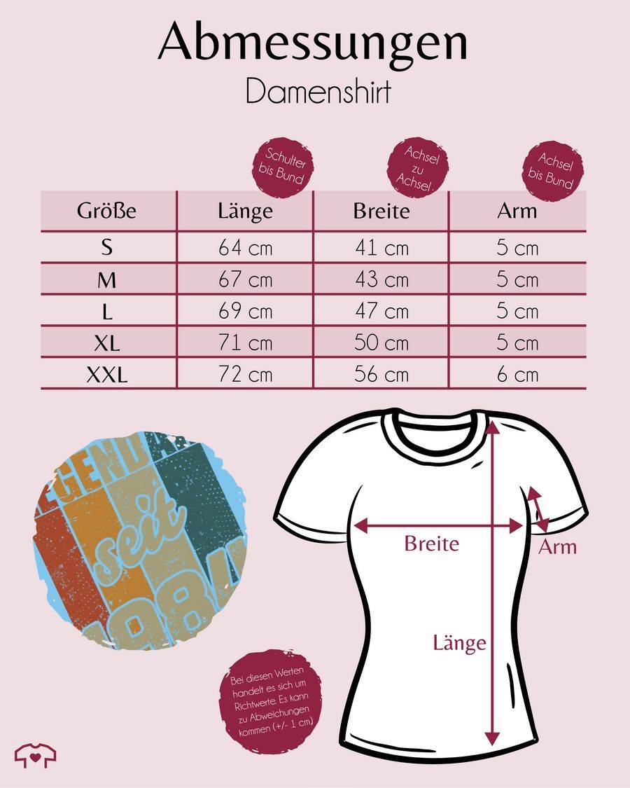 Shirtracer Legendär Seit 1984 - Vintage Farben: T-Shirt Rucksack Shirtracer