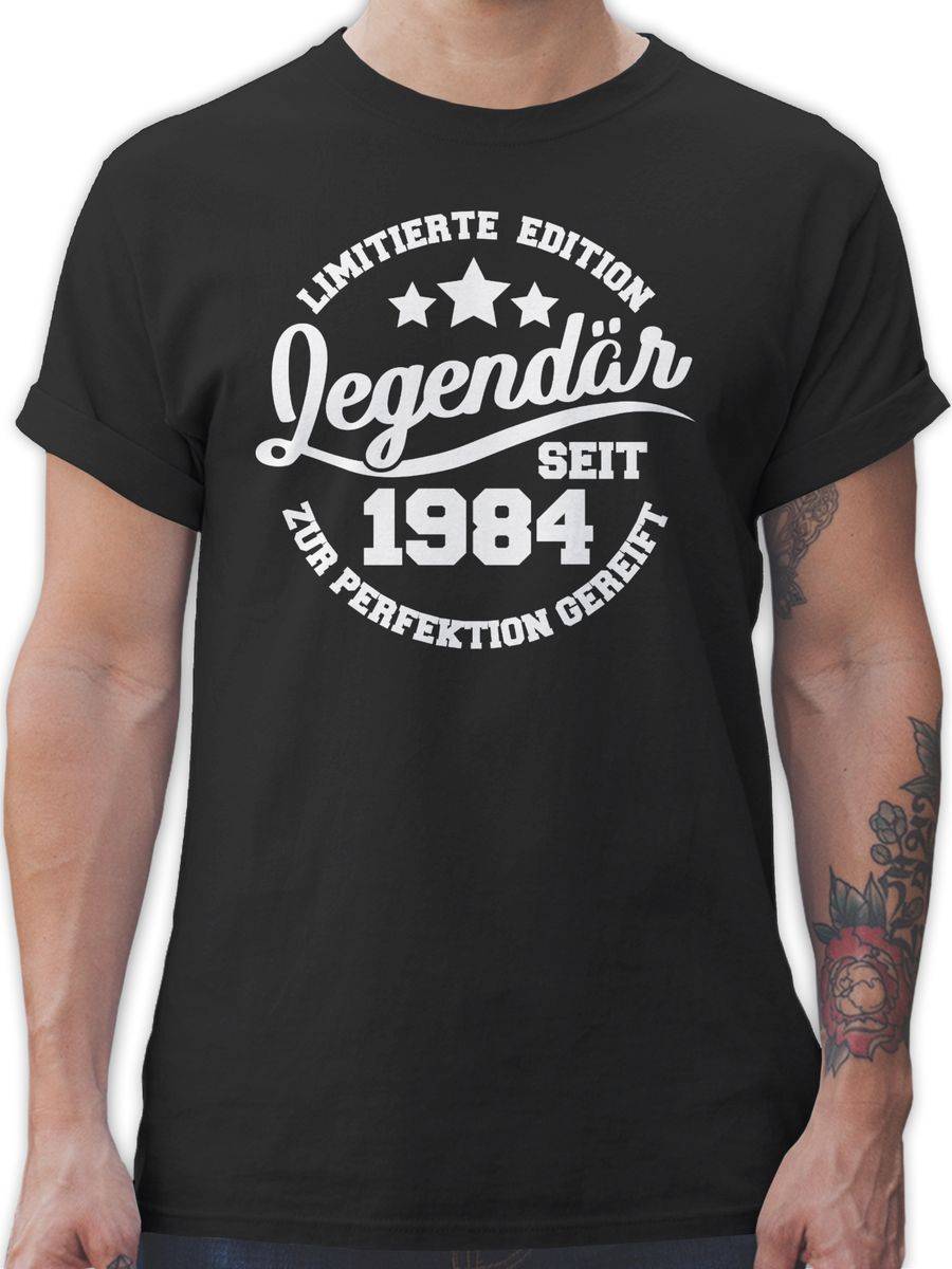 Shirtracer Legendär seit 1984 - weiß Shirts & Mehr Shirtracer