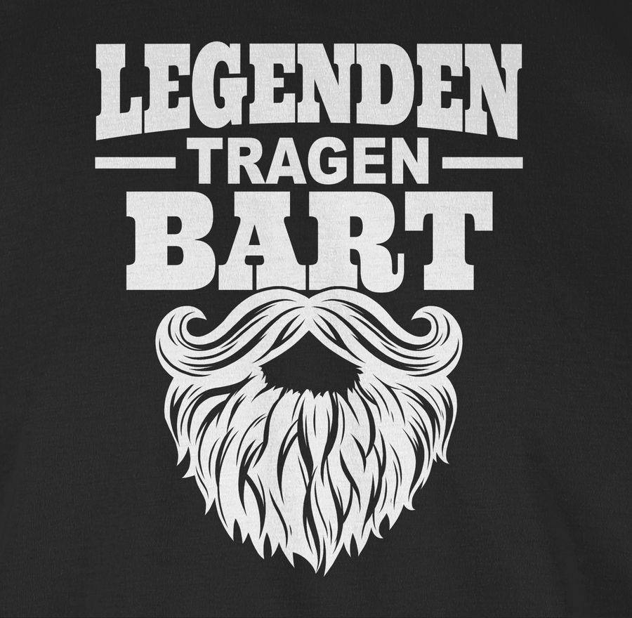 Shirtracer Legenden Tragen Bart Weiß Shirts & Mehr Shirtracer