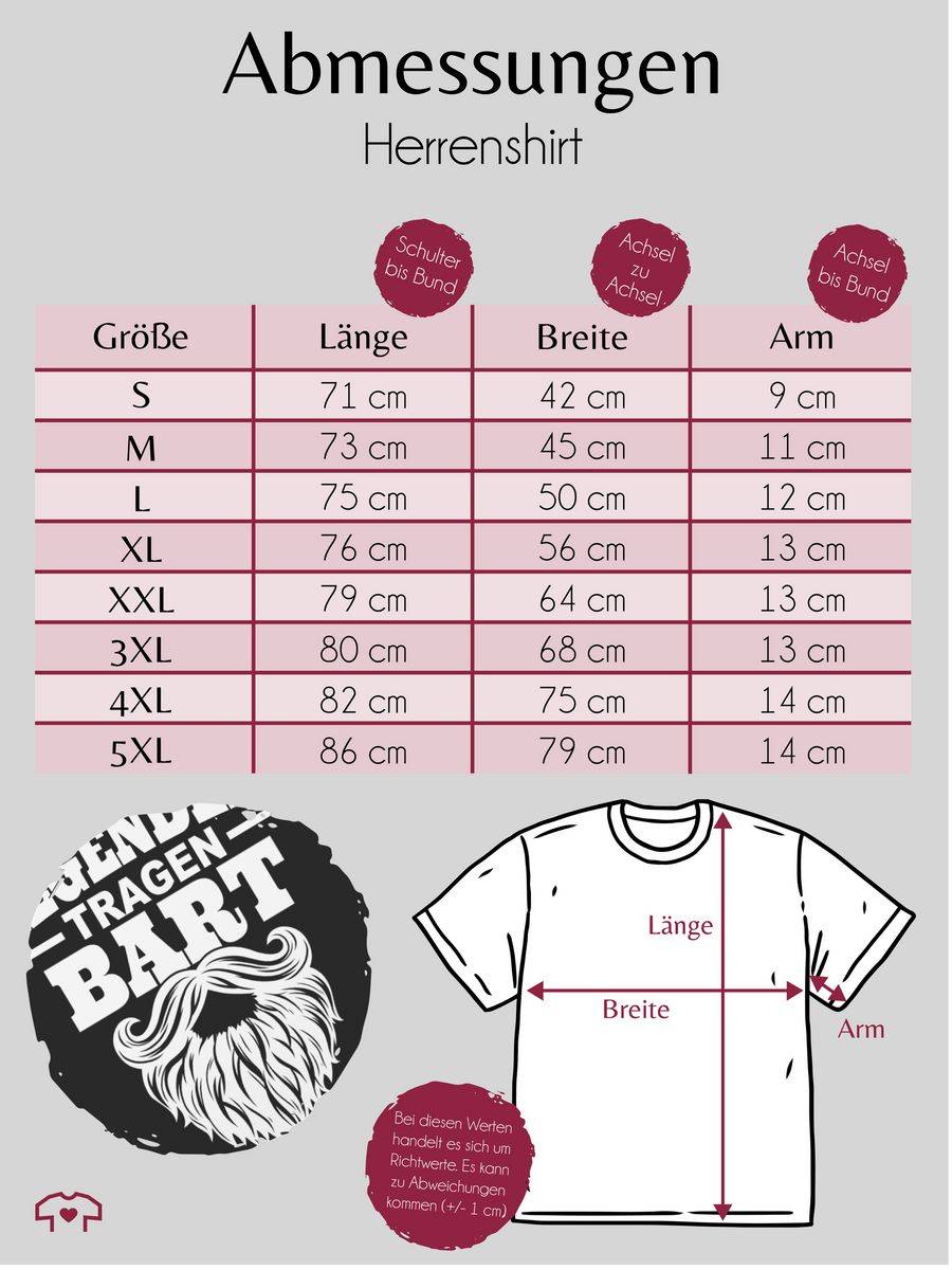 Shirtracer Legenden Tragen Bart Weiß Shirts & Mehr Shirtracer