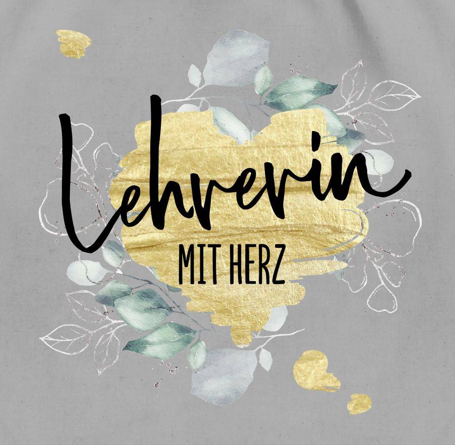 Shirtracer Lehrerin Mit Herz - Abschiedsgeschenk Weihnachten Shirts & Mehr Shirtracer