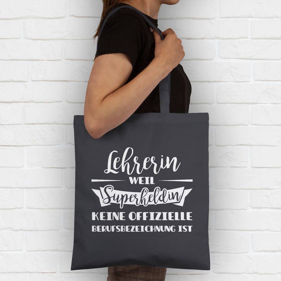 Shirtracer Lehrerin Weil Superheldin Keine Offizielle Berufsbezeichnung Ist Shirts & Mehr Shirtracer