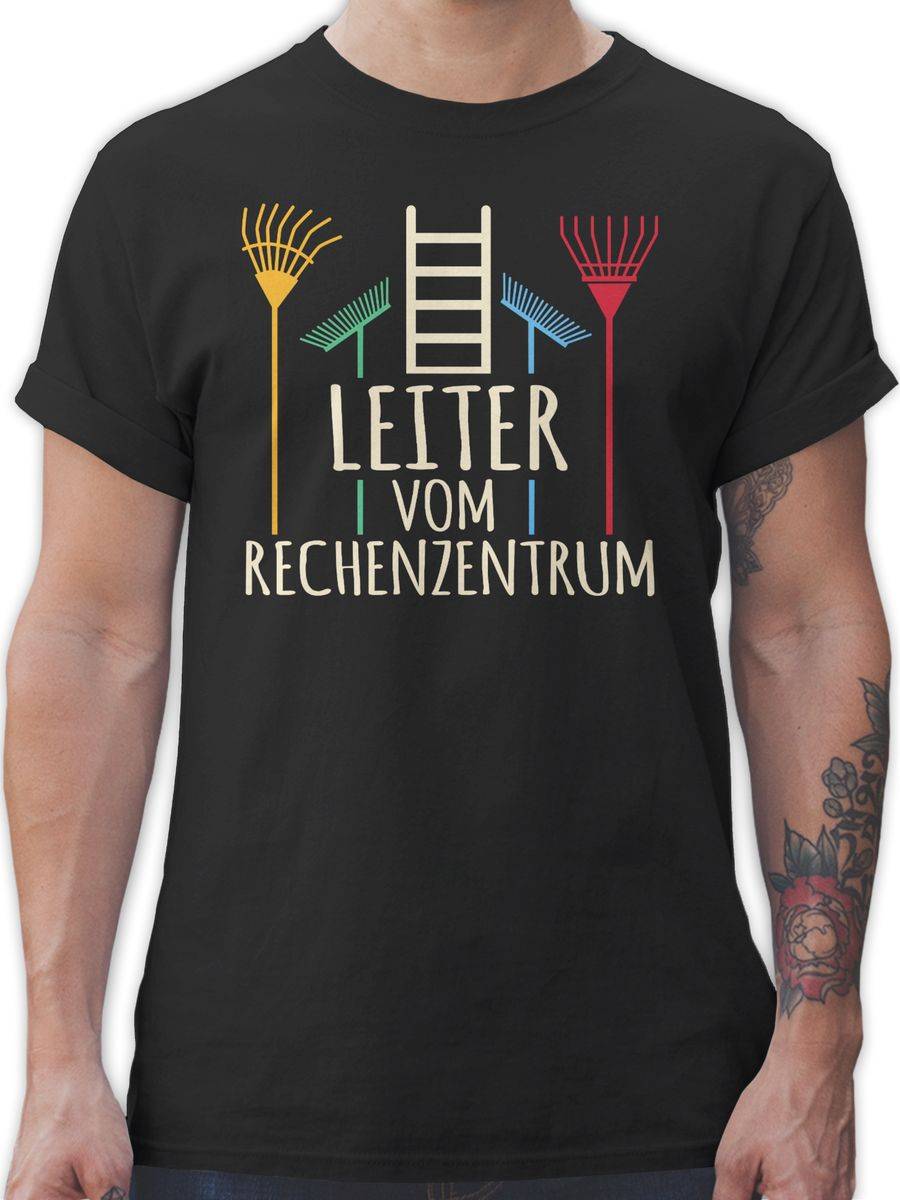 Shirtracer Leiter vom Rechenzentrum hell Shirts & Mehr Shirtracer